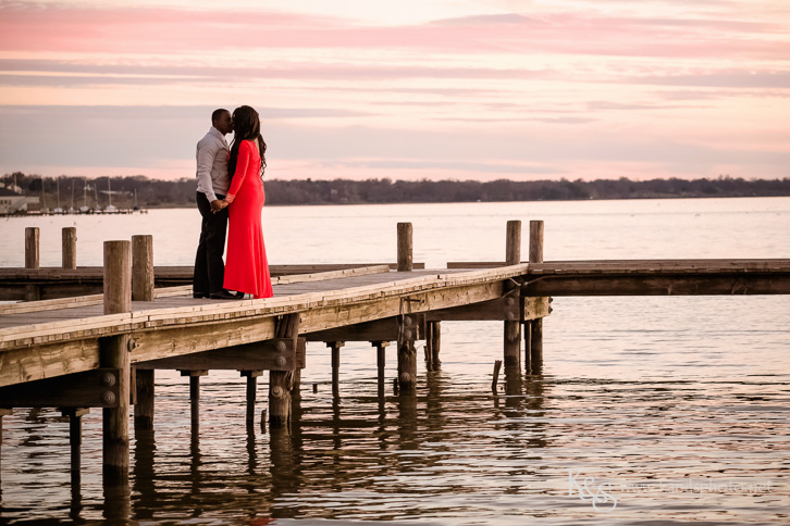 sunset dallas engagement